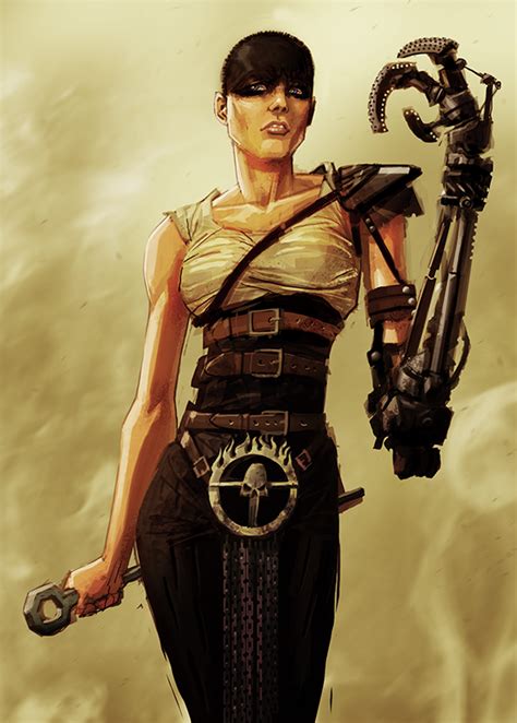 Furiosa By Pungang On Deviantart Furiosa Mad Max Mad Max Mad Max Fury Road