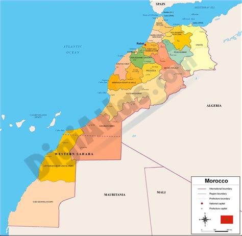 Map Of Morocco