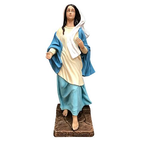 Statue of Our Lady of Nazareth painted fibreglass 110 cm | online sales ...