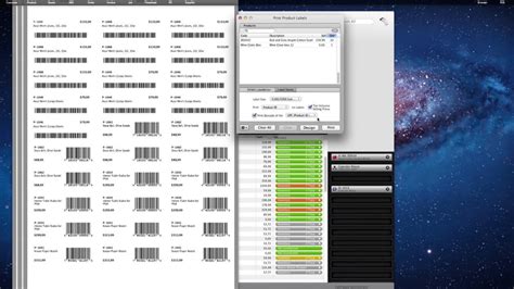 Inventory Barcode Labels