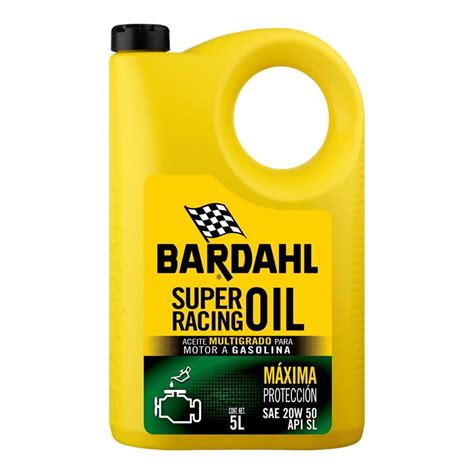 Aceite Bardahl 20 W 50 Sl De 5 Litros Walmart