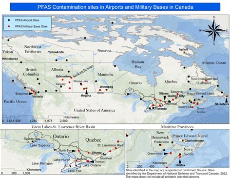 First Map of Canadian Airports and Military Bases Contaminated by PFAS ‘Forever Chemicals’ – HEJ ...