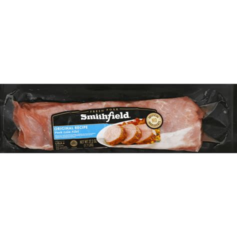 Smithfield Pork Loin Filet Original Recipe 272 Oz Meat Edwards