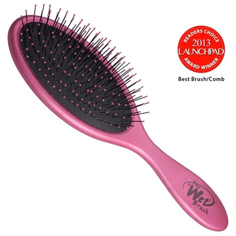 The Wet Brush Detangling Hair Brush Metallic Pink I