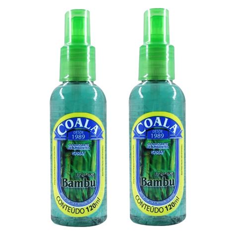 Kit 2 Spray Coala Odorizante De Ambientes Bambu Aromatizante