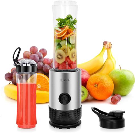 Amazon De KITCHENPROPLUS Mini Smoothie Maker Mit 2 BPA Frei 600ML