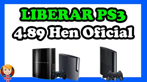 📀 Actualizar Liberar Ps3 4 89 Hen Oficial Youtube