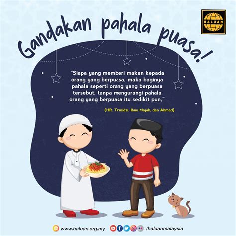 Memberi Makan Orang Berpuasa – DAKWAHdanTARBIAH.com