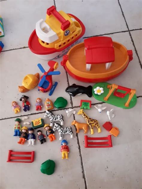 Playmobil Lot V Hicules Personnages Animaux Divers Eur