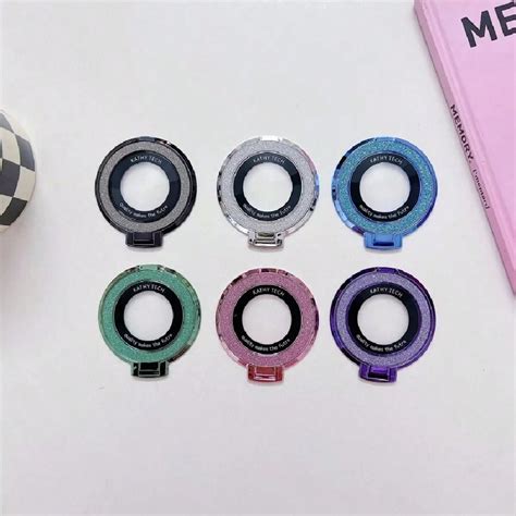 Lamicall Magnetic Twinkle Ring For MagSafe Grip Stylish Glitter Phone