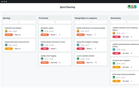 Contoh Product Backlog