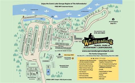 Warrensburg Travel Park And Schroon Riverfront Campground