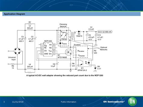 NCP1200: PWM Controller, Fixed Frequency, Flyback, Current Mode - ppt ...