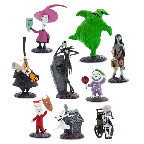 Tim Burtons The Nightmare Before Christmas Deluxe Figure Play Set