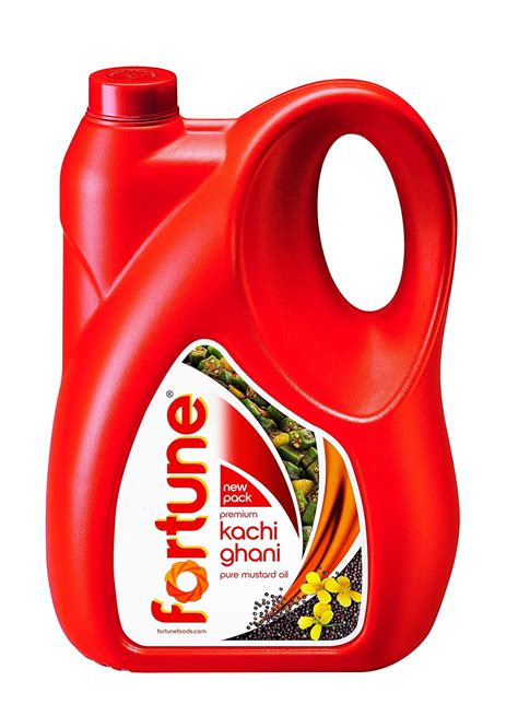 Fortune Premium Kachi Ghani Pure Mustard Oil 2L Jar Amazon In