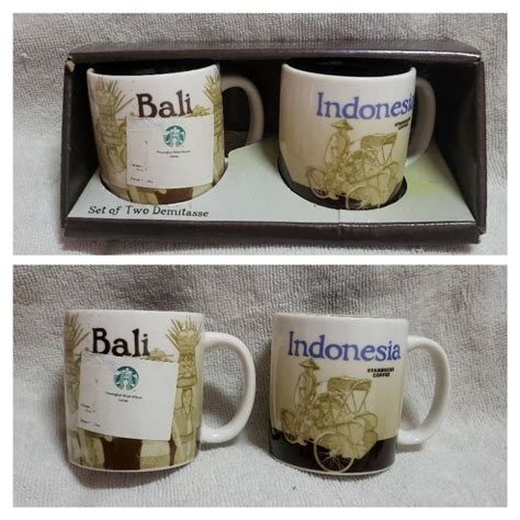 Starbucks Global Icon Series Demitasse Mug Oz Bali