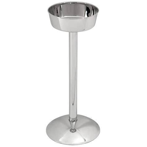 Vollrath 48321 Double Bottle Wine Bucket Stand With Silverplated Finish