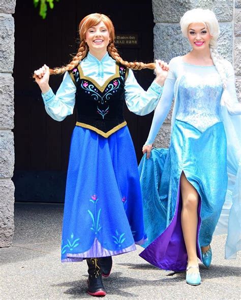 Lovely Sisters Anna and Elsa from Frozen