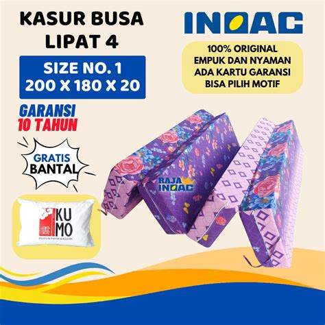 Jual X X Kasur Lipat Busa Inoac Original No Ukuran