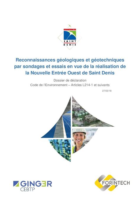 PDF Reconnaissances géologiques et géotechniques par Reconnaissances