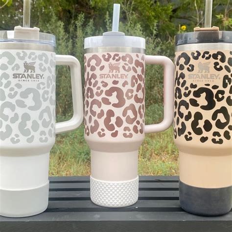 Cheetah Print Premium Vinyl Wrap For Stanley 40 Oz Tumbler Etsy