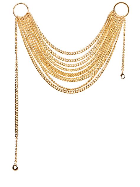 Пояс цепочка от NUDE STORY за 6 450 рублей цвет золотой артикул WC231AR001 купить в