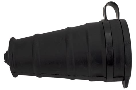 Розетка MasterProf кабельная с заземляющим контактом, каучук, 16a, ip44 ...