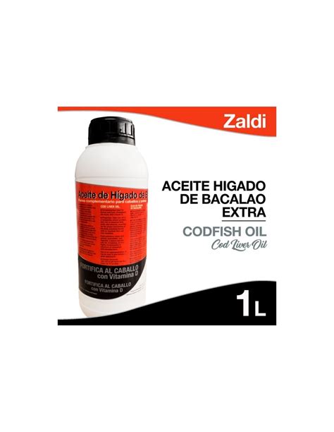 Aceite Higado De Bacalao Zaldi 1L