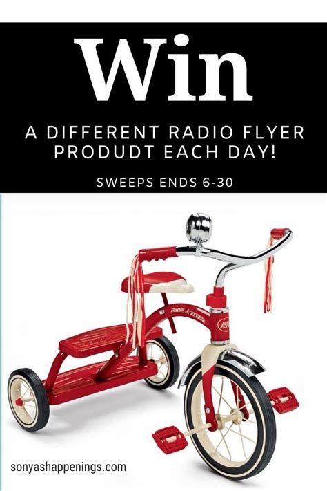 Win A Different Radio Flyer Product Daily Radio Flyer Radio Flyer