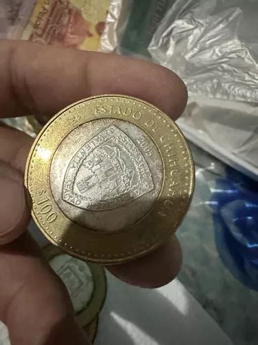 Moneda 100 Pesos Estados Chihuahua 1era Fase Mercadolibre