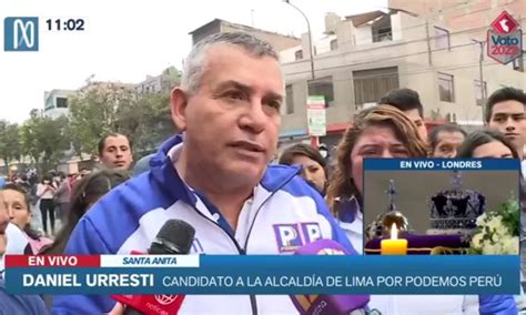 Daniel Urresti reiteró sus críticas a Rafael López Aliaga Canal N