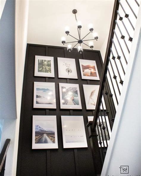 Staircase Gallery Wall Taryn Whiteaker Designs Staircase Wall Decor