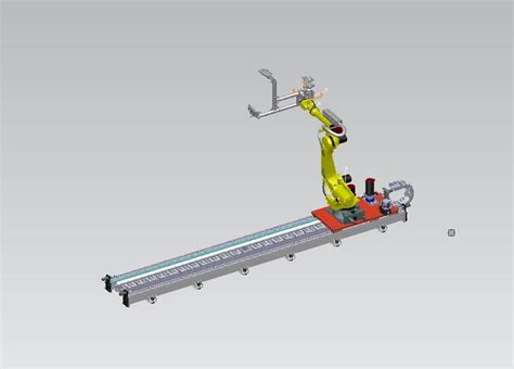 Fanuc Rcs With A Robot On A Rail7th Axis Ps V140