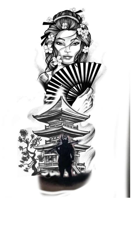 Pin on Salvamentos rápidos Geisha tattoo design Japanese sleeve