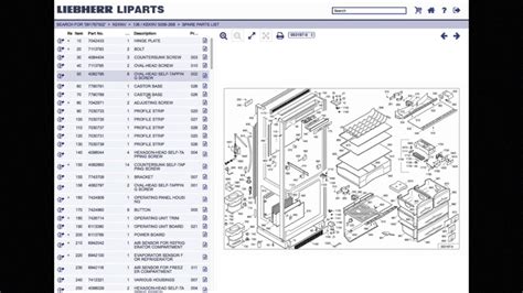 Spare Parts For Liebherr Fridge Freezer | Reviewmotors.co