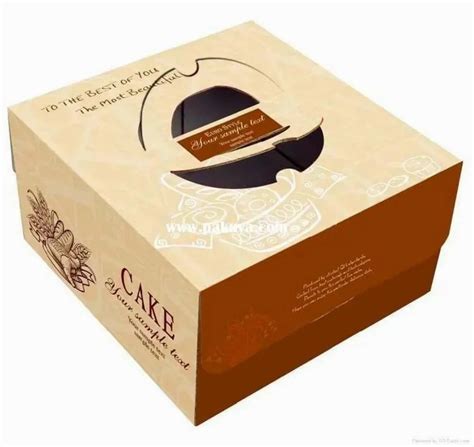 Printed Duplex Paper Cake Box Without Window At Rs 4 85 Box In