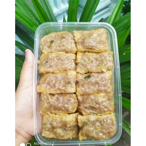 Jual Tahu Bakso Frozen Tahu Baso Mercon Taxo Pedas 1 Pack Isi 10pcs