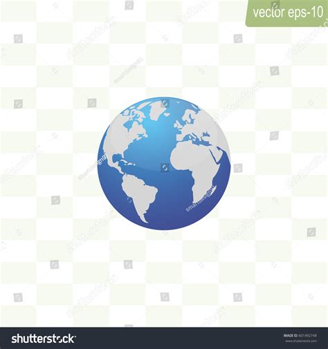 World Globe Vector Illustration Vector De Stock Libre De Regalías