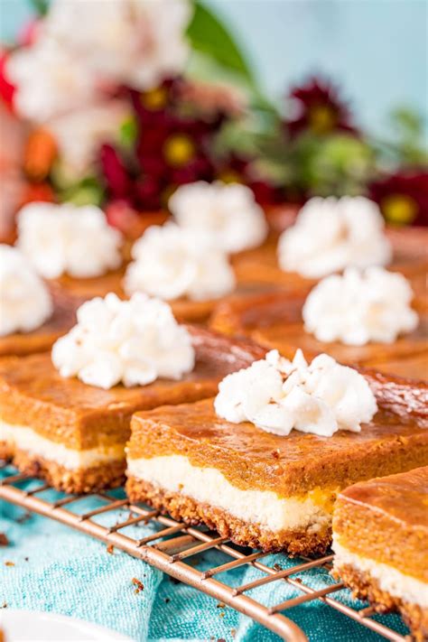 Best Pumpkin Cheesecake Bars Recipe Sugar And Soul