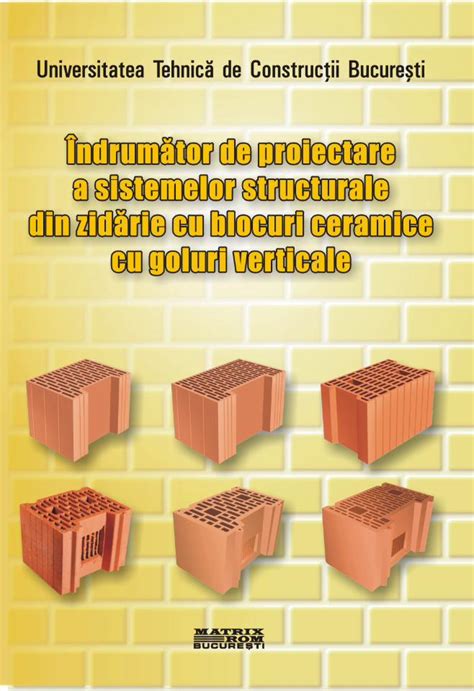 PDF Indrumator De Proiectare A Sistemelor Structurale Din Zidarie Cu