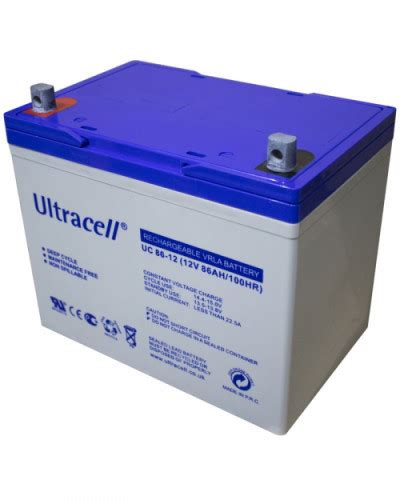 Batería AGM 12V 115Ah Ultracell UC 115 12 AutoSolar Baterías