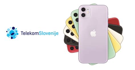 Cena za Apple iPhone 11, 11 Pro in 11 Pro Max pri Telekomu Slovenije je