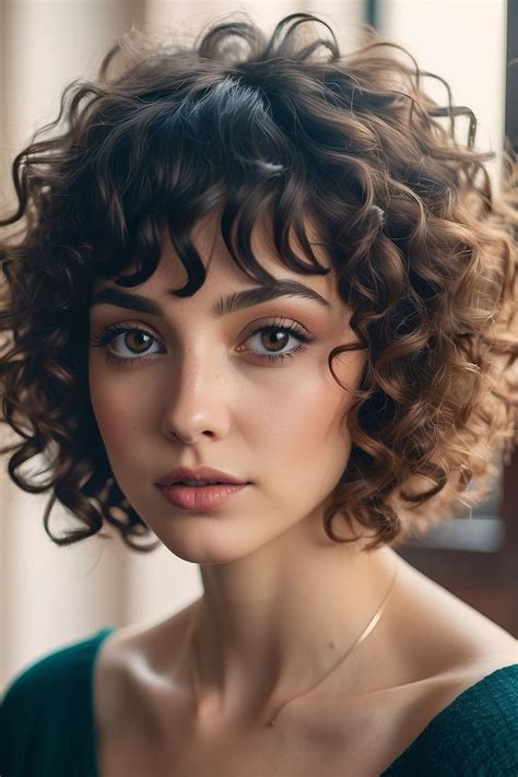 Top 10 Trendsetting Short Curly Hairstyles With Bangs For 2024 3 Top 10