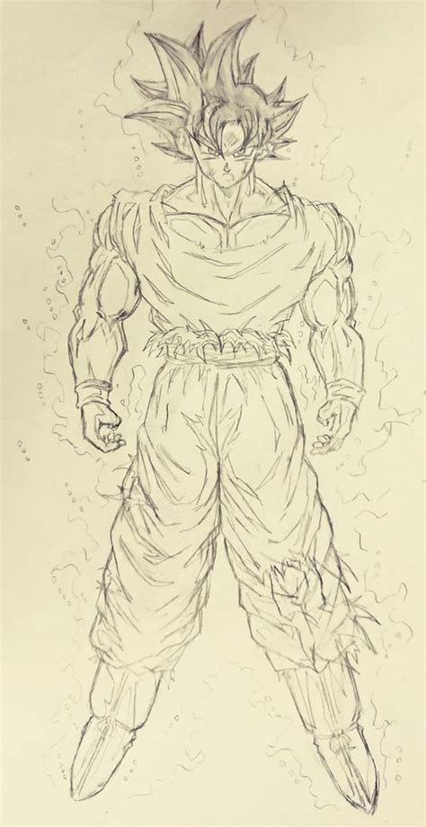 Goku Instinto Superior Desenhos De Anime Desenhos Dragonball Goku