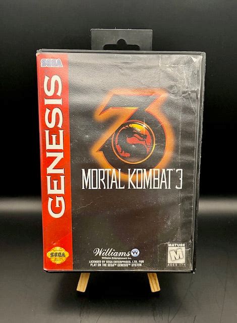 SEGA Genesis Mortal Kombat 3 (Complete) – The Curious Crow Company