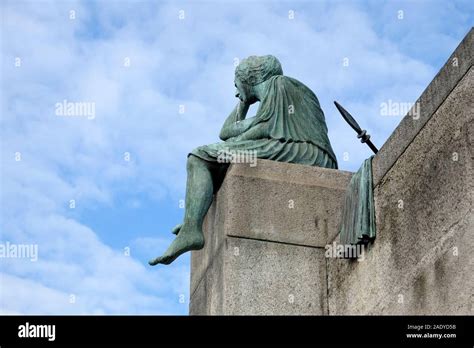 A view of Helvetia statue in Basel, Switzerland Stock Photo - Alamy