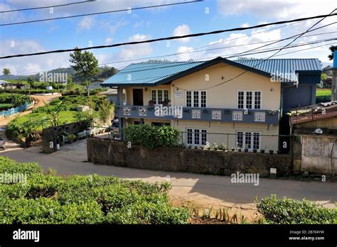 Sri Lanka Nuwara Eliya Rural House Stock Photo Alamy