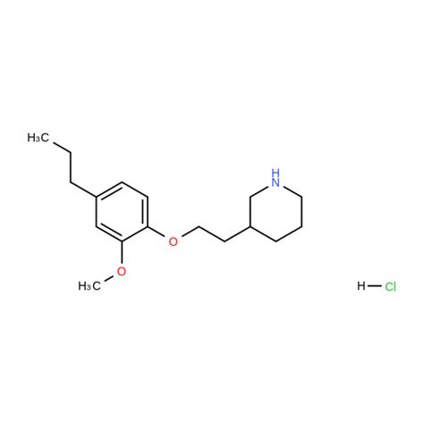 Methoxy Propylphenoxy Ethyl Piperidine