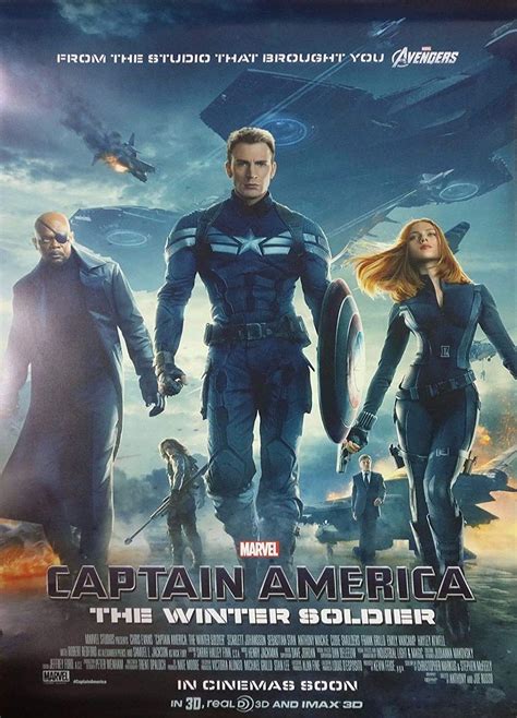 Captain America The Winter Soldier Imax Poster