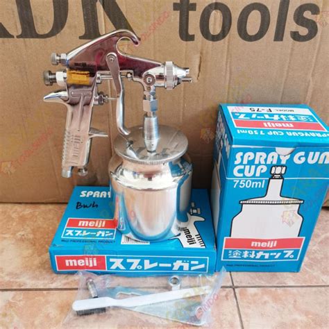 Jual Spray Gun MEIJI F75 Tabung Bawah Spraygun Meiji F 75 S Tabung